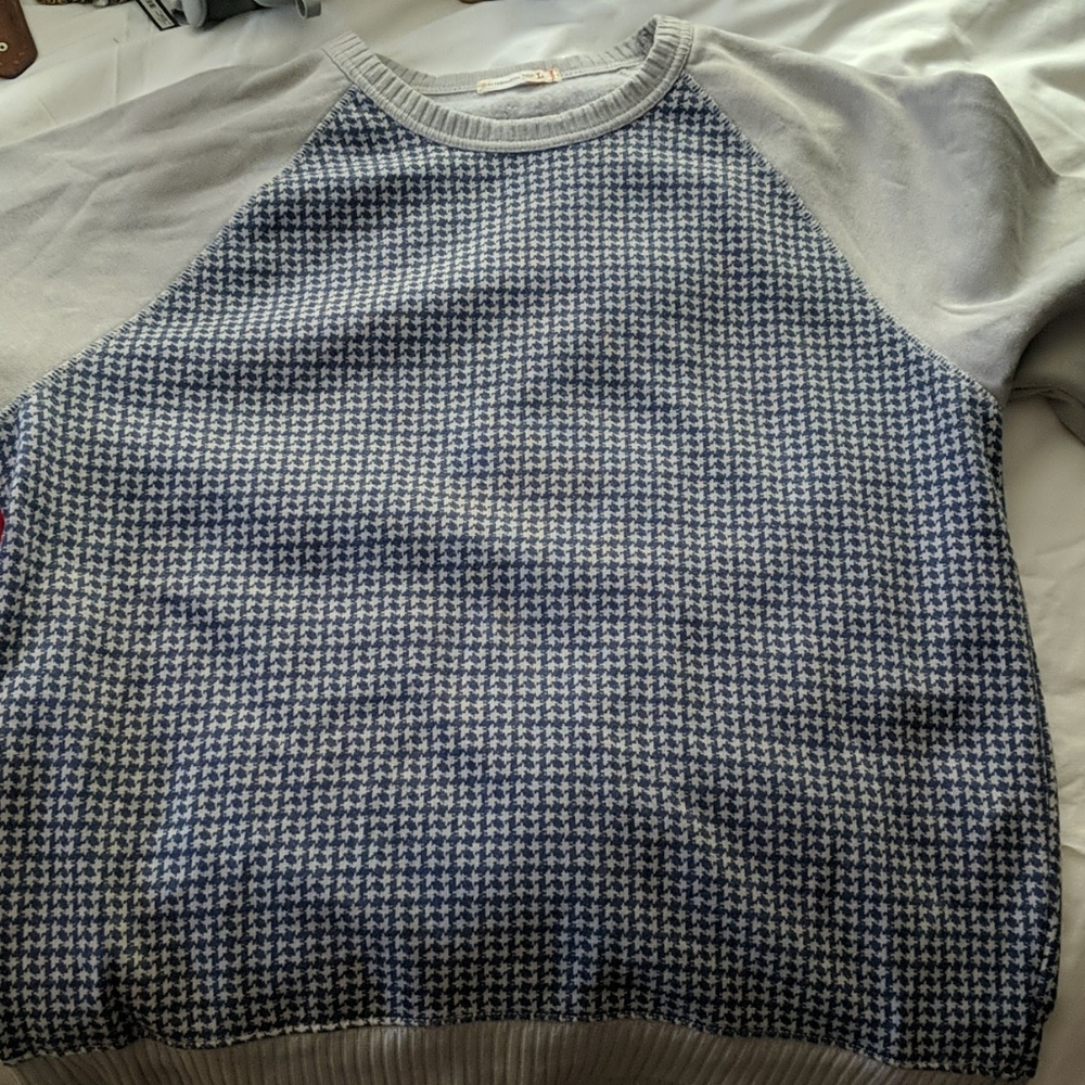 Print sweater
